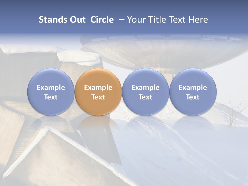 Russian Nazi Star PowerPoint Template