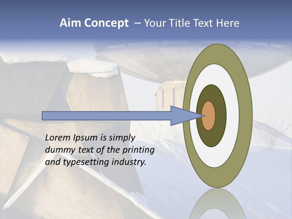 Russian Nazi Star PowerPoint Template