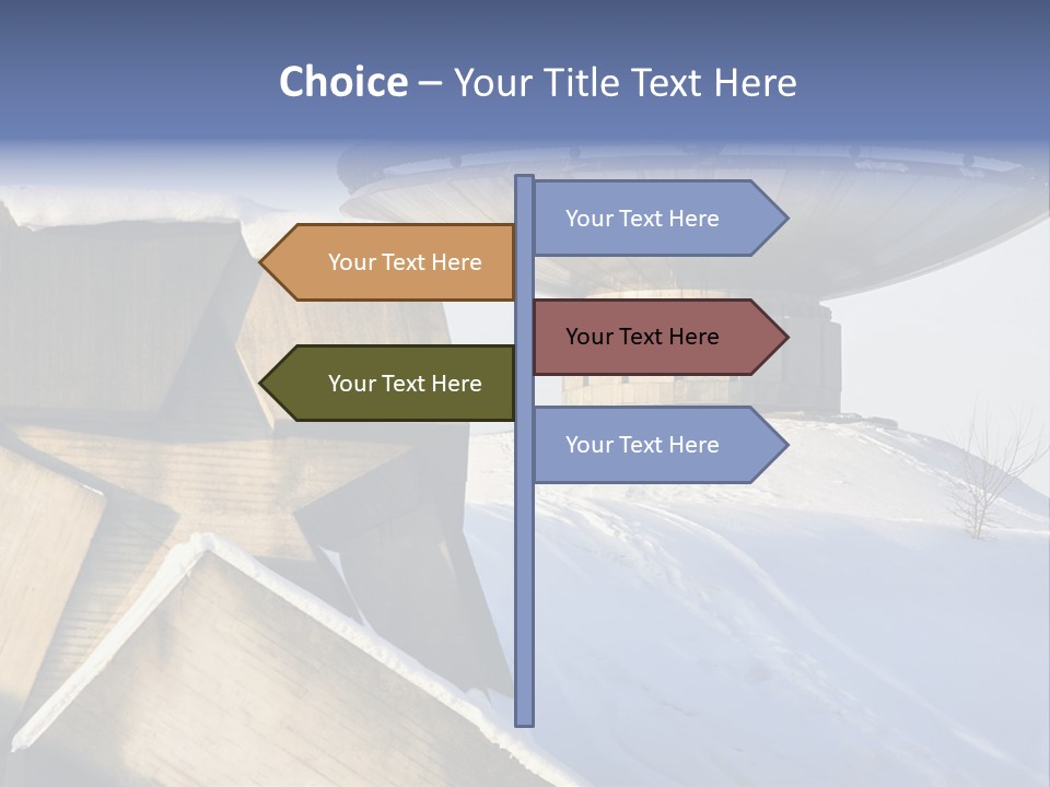 Russian Nazi Star PowerPoint Template