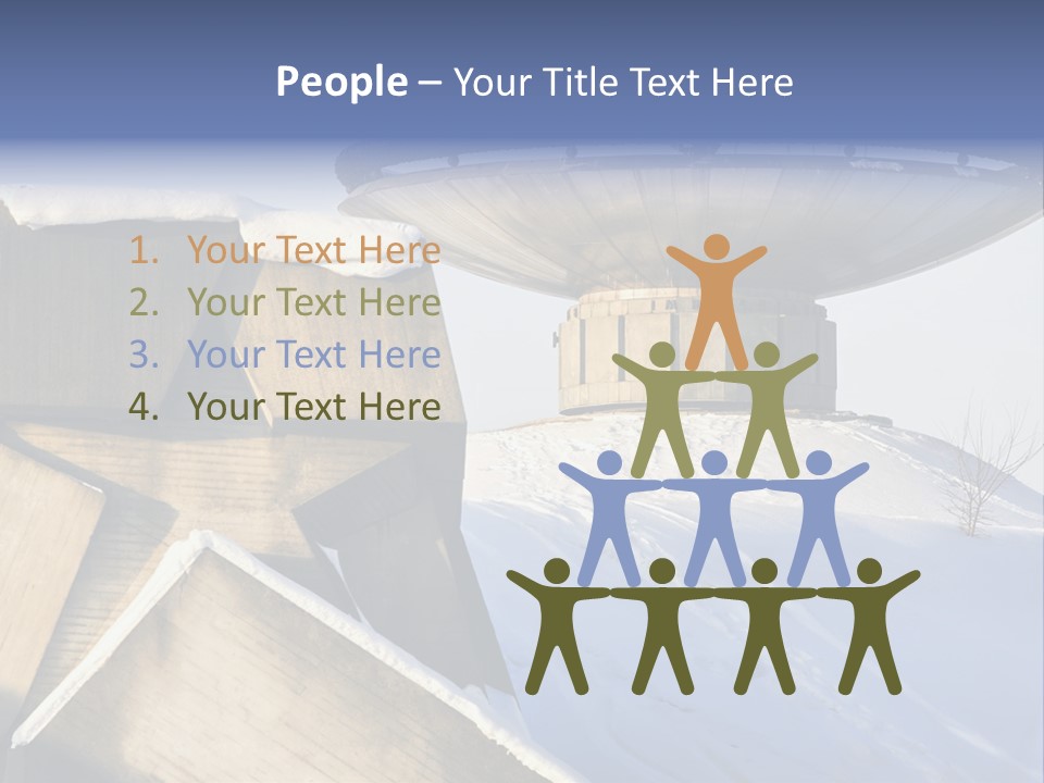 Russian Nazi Star PowerPoint Template