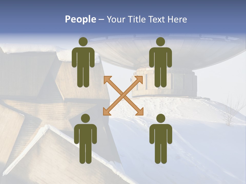 Russian Nazi Star PowerPoint Template