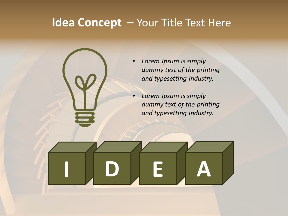 Design Elevate Nautilus PowerPoint Template