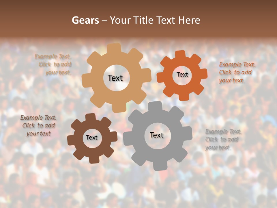 Red Blue Day PowerPoint Template