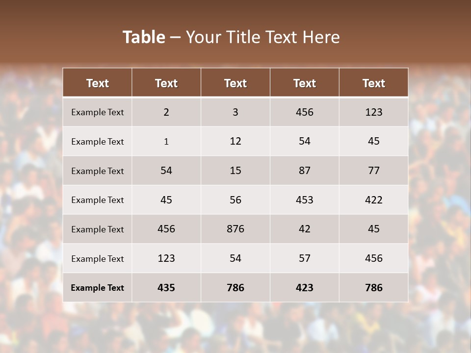 Red Blue Day PowerPoint Template