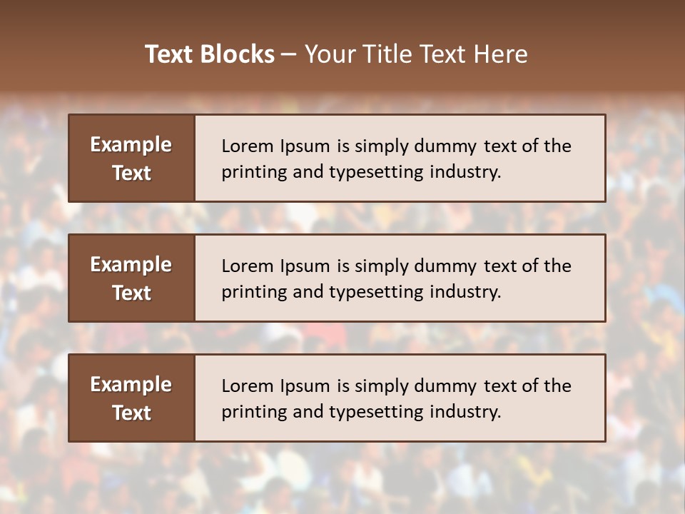 Red Blue Day PowerPoint Template