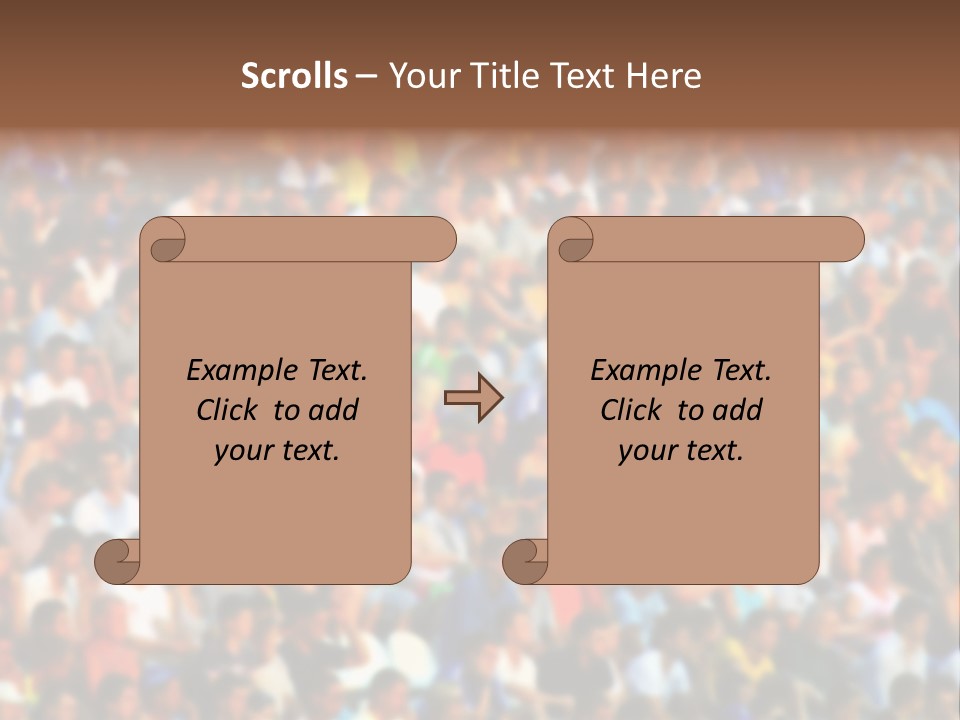 Red Blue Day PowerPoint Template