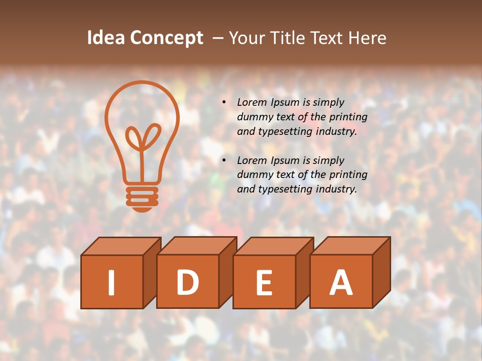 Red Blue Day PowerPoint Template