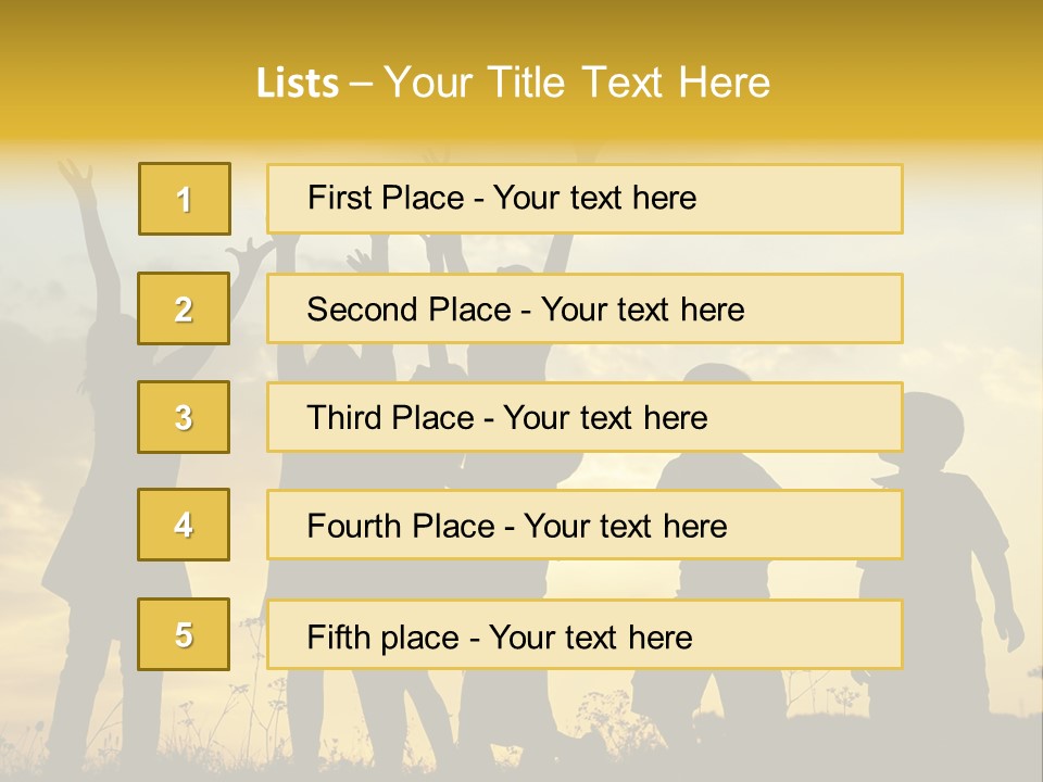 Emotional Youthful Childhood PowerPoint Template