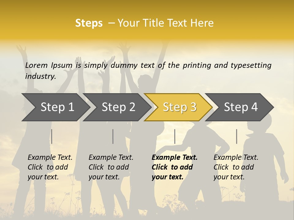 Emotional Youthful Childhood PowerPoint Template