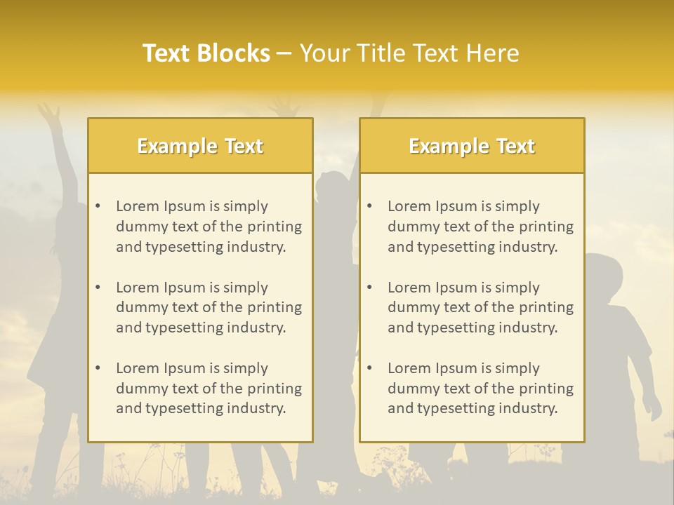 Emotional Youthful Childhood PowerPoint Template