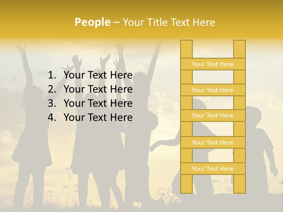 Emotional Youthful Childhood PowerPoint Template