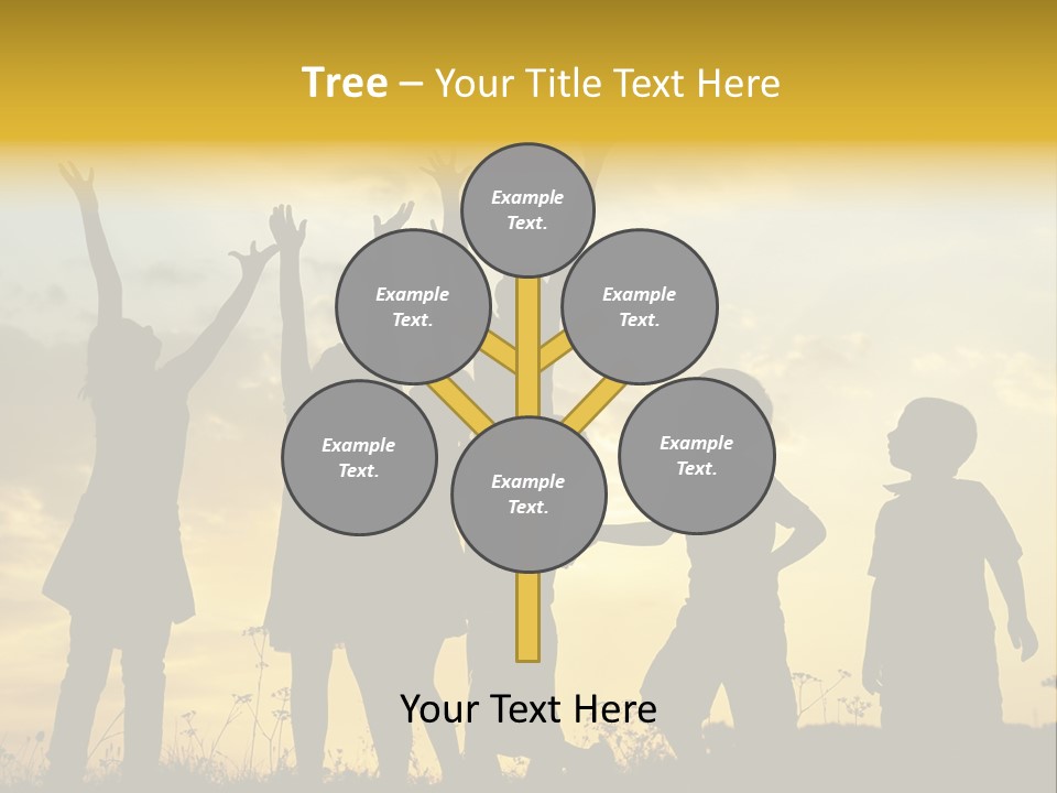 Emotional Youthful Childhood PowerPoint Template