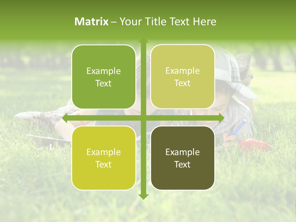 Activity Kid Male PowerPoint Template