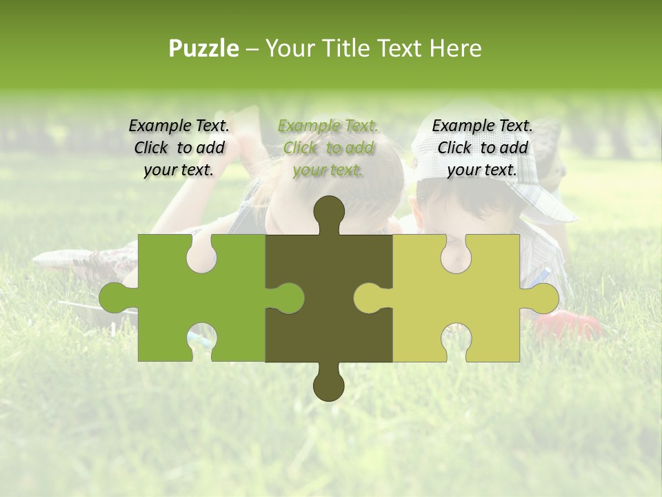 Activity Kid Male PowerPoint Template