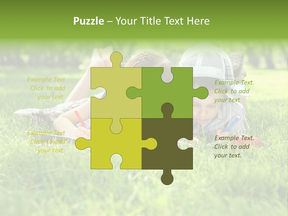 Activity Kid Male PowerPoint Template