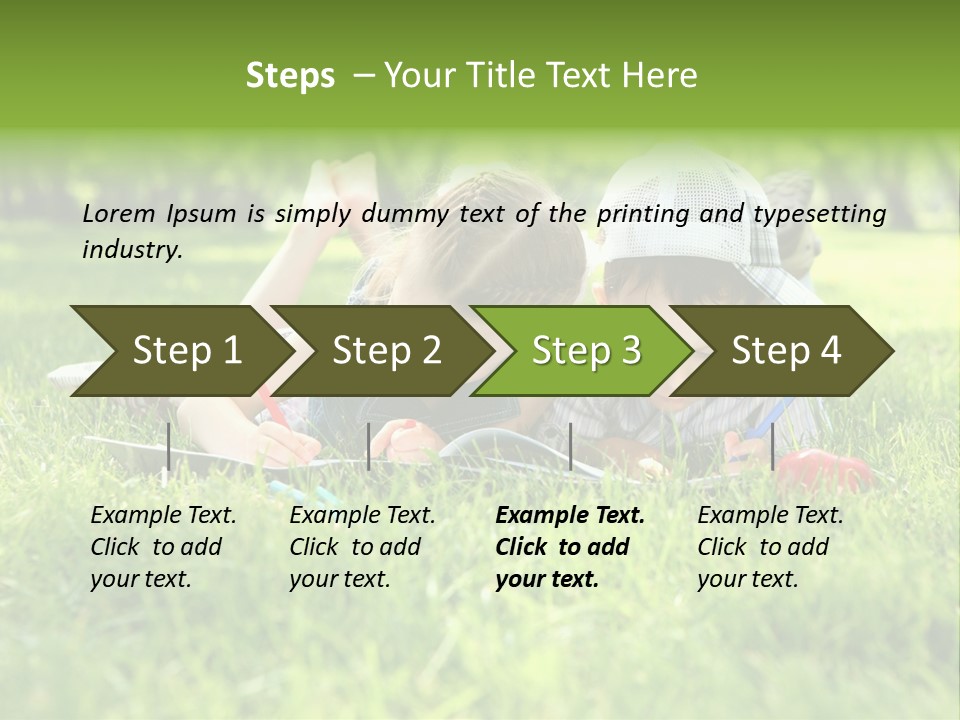 Activity Kid Male PowerPoint Template