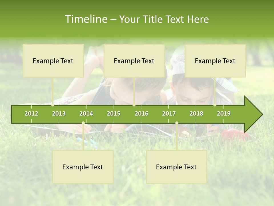 Activity Kid Male PowerPoint Template
