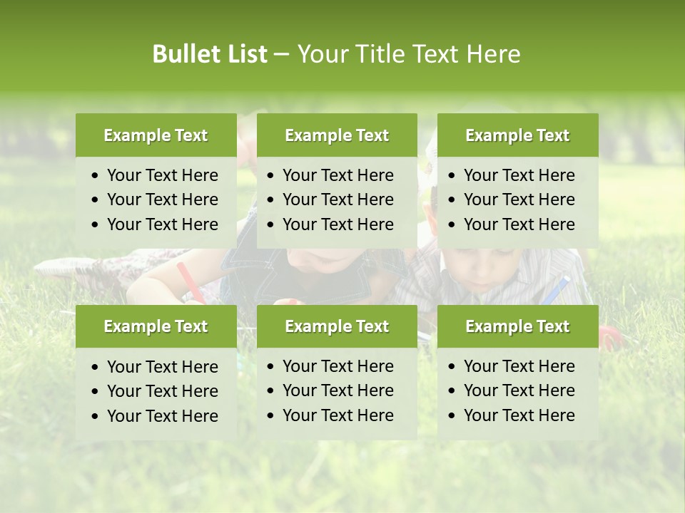 Activity Kid Male PowerPoint Template