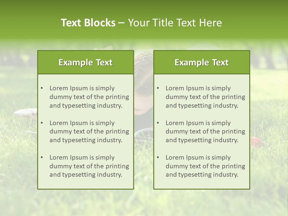 Activity Kid Male PowerPoint Template