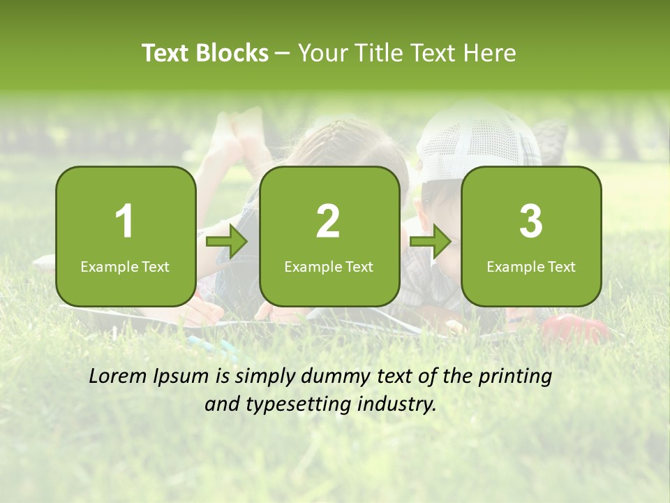 Activity Kid Male PowerPoint Template