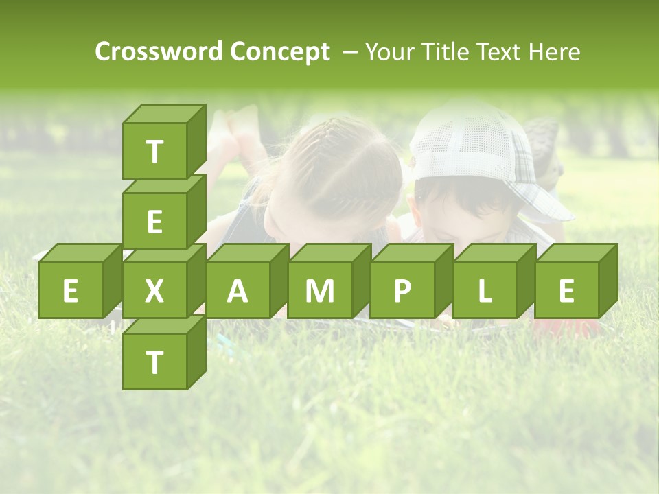 Activity Kid Male PowerPoint Template