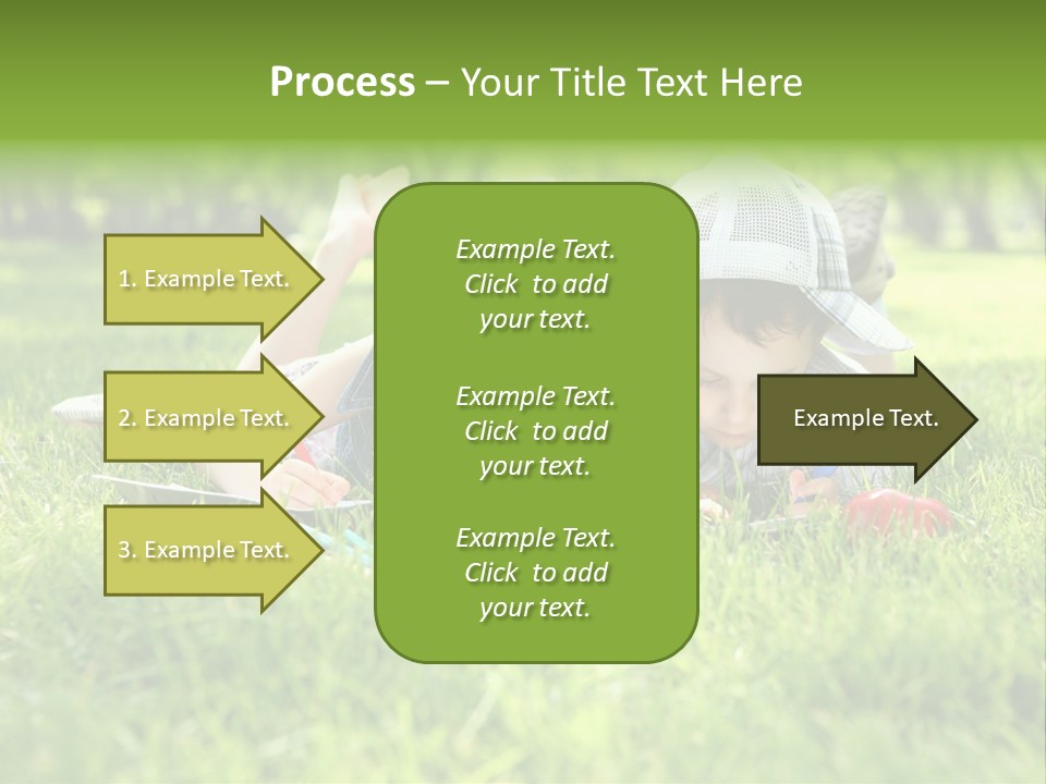 Activity Kid Male PowerPoint Template