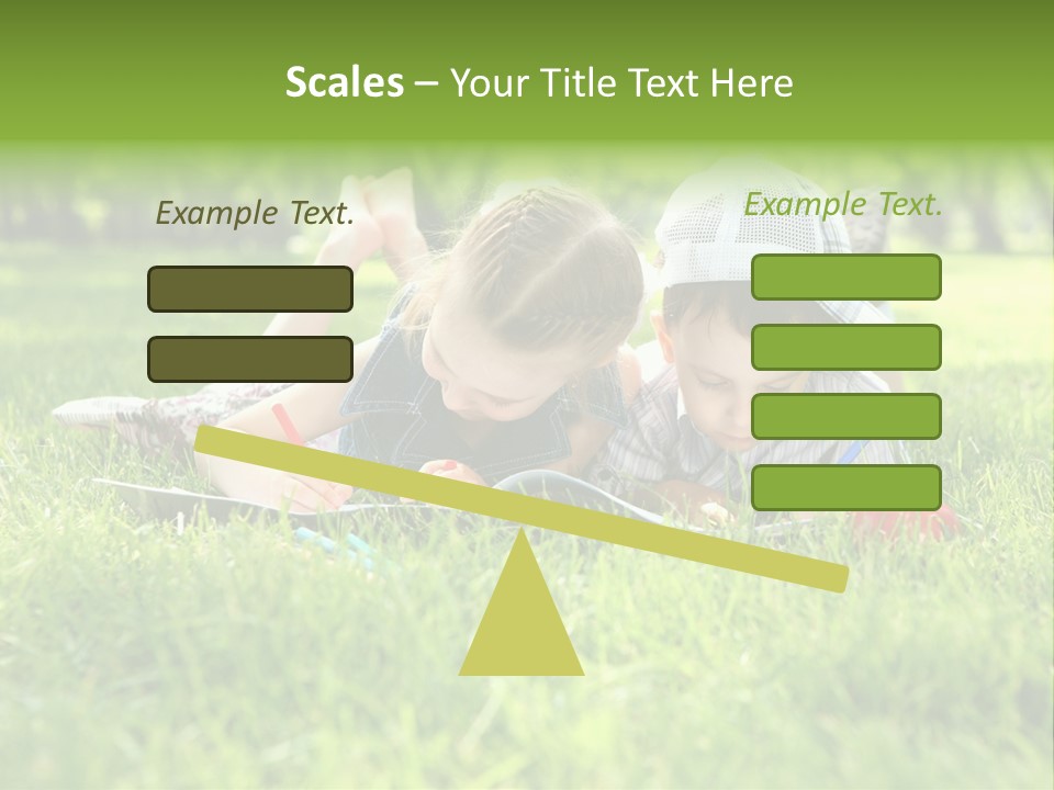 Activity Kid Male PowerPoint Template