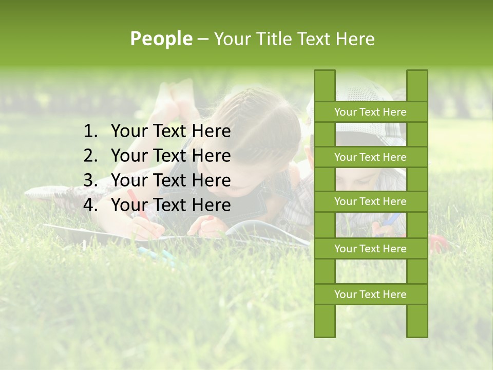 Activity Kid Male PowerPoint Template