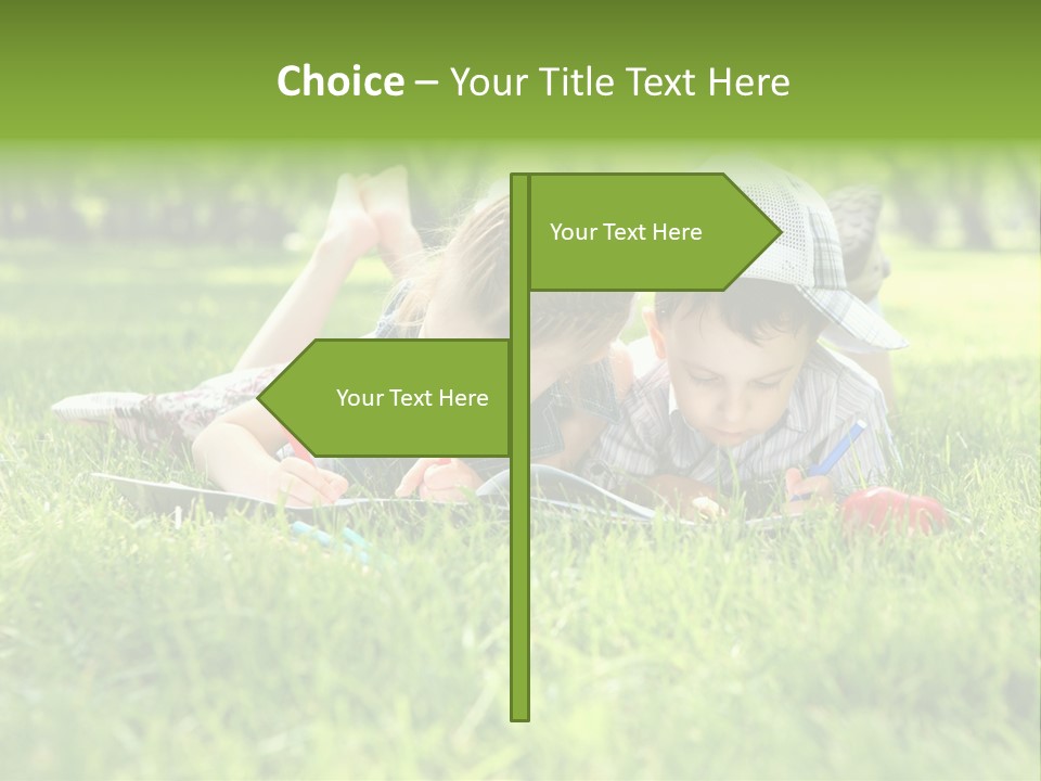 Activity Kid Male PowerPoint Template