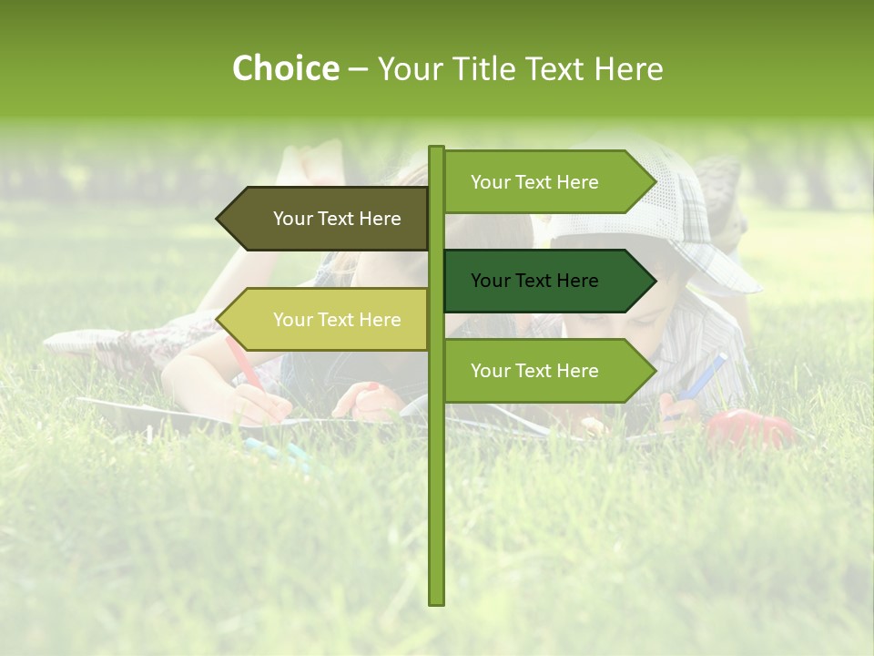 Activity Kid Male PowerPoint Template