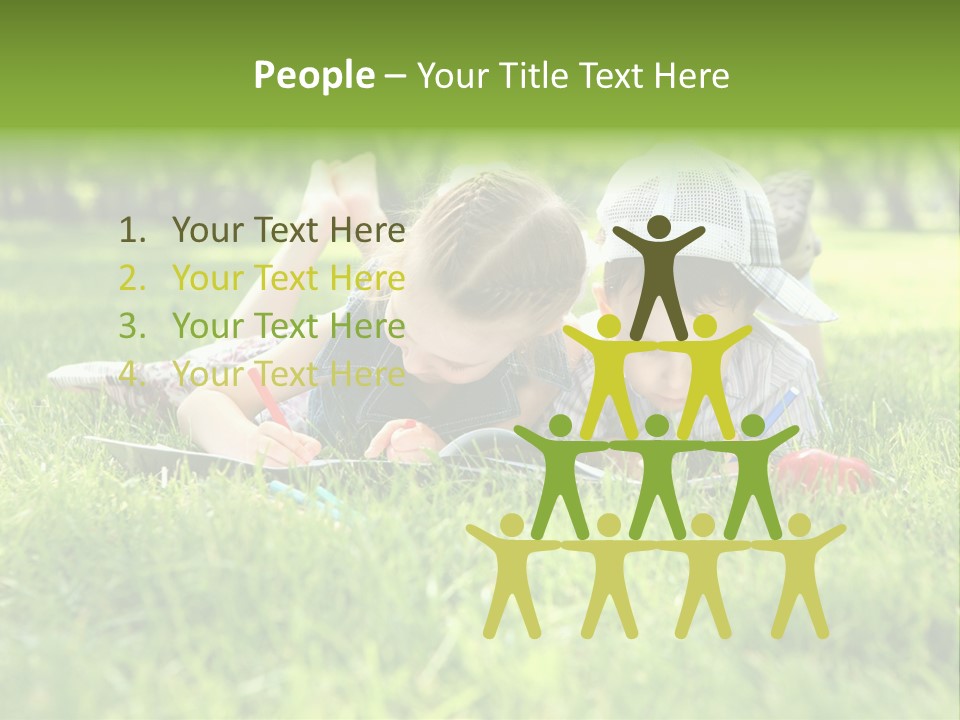 Activity Kid Male PowerPoint Template