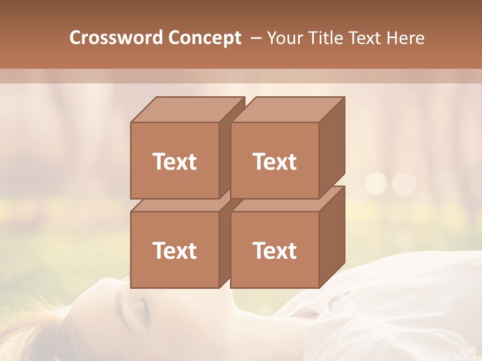 Springtime Fun Looking PowerPoint Template
