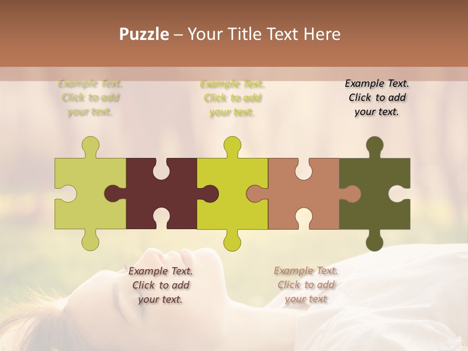 Springtime Fun Looking PowerPoint Template