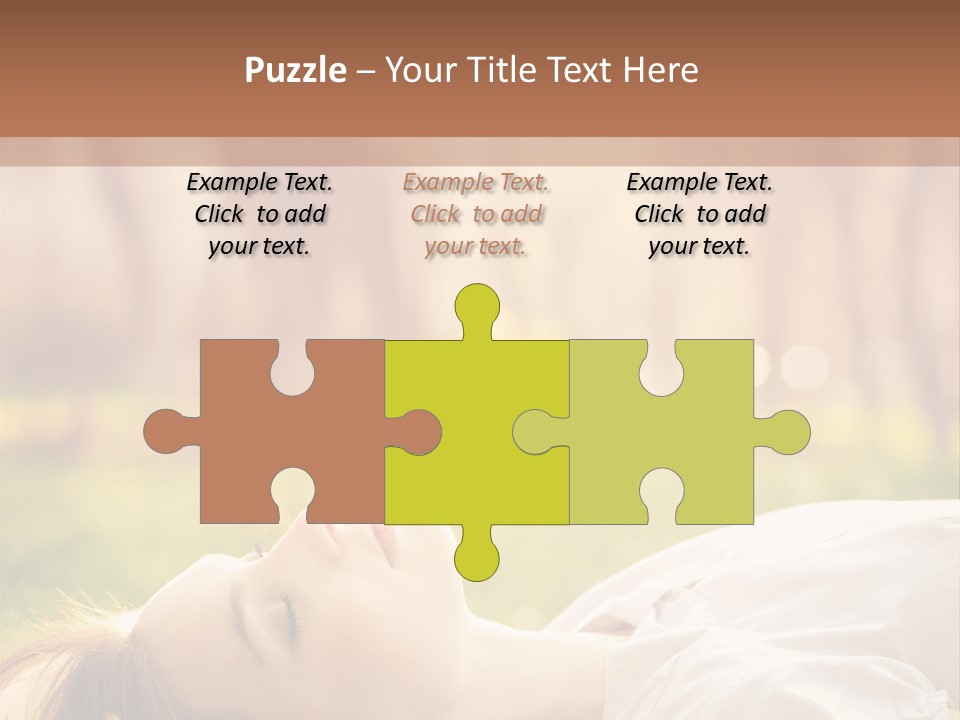 Springtime Fun Looking PowerPoint Template