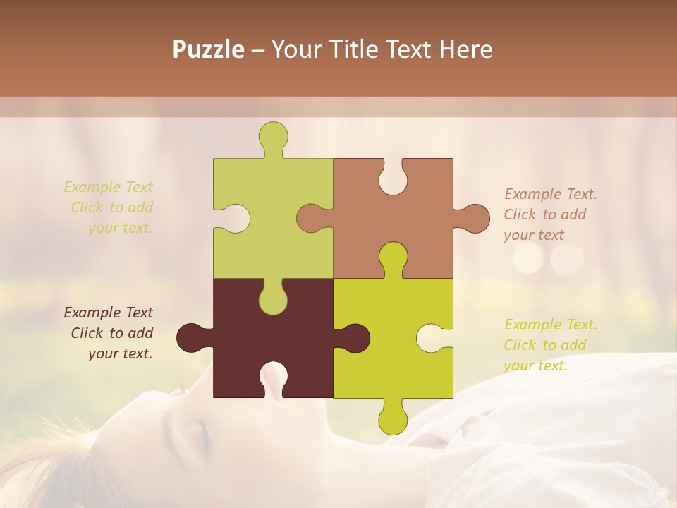 Springtime Fun Looking PowerPoint Template