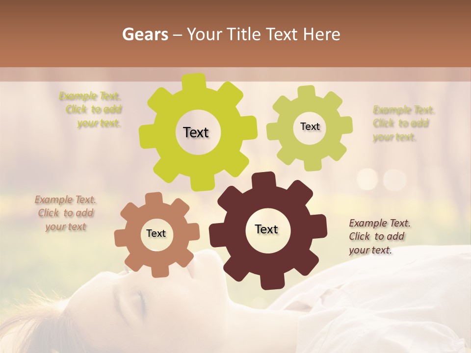 Springtime Fun Looking PowerPoint Template