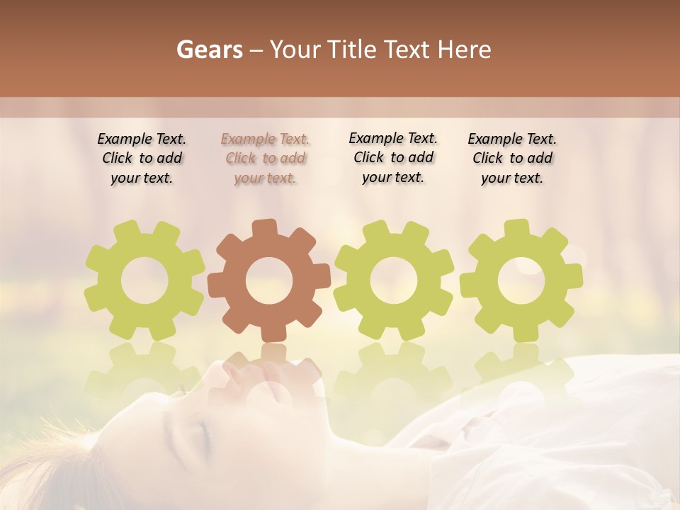 Springtime Fun Looking PowerPoint Template