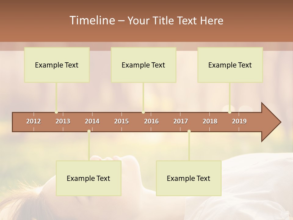 Springtime Fun Looking PowerPoint Template