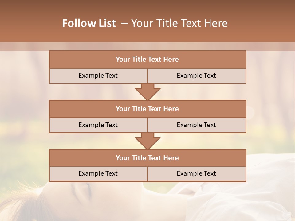 Springtime Fun Looking PowerPoint Template