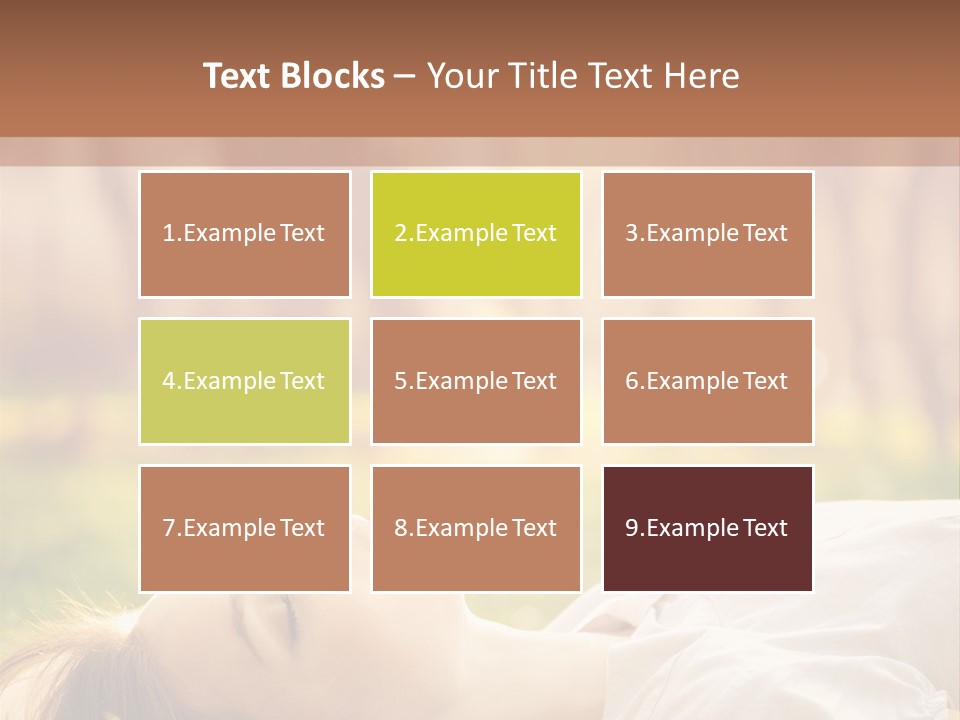 Springtime Fun Looking PowerPoint Template