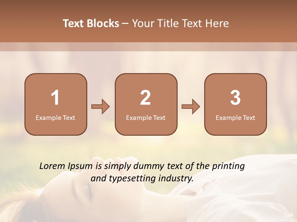 Springtime Fun Looking PowerPoint Template