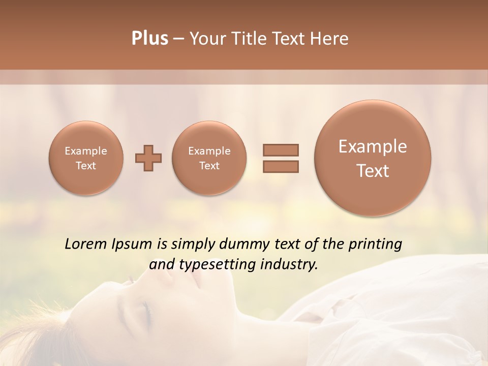 Springtime Fun Looking PowerPoint Template