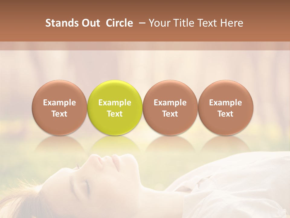 Springtime Fun Looking PowerPoint Template