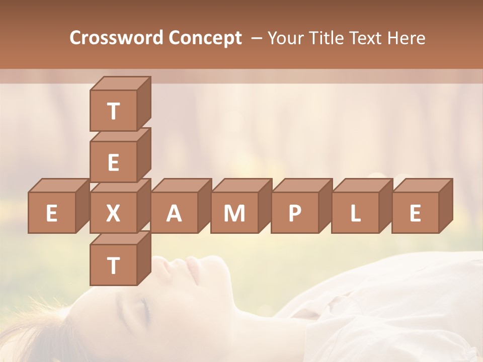 Springtime Fun Looking PowerPoint Template