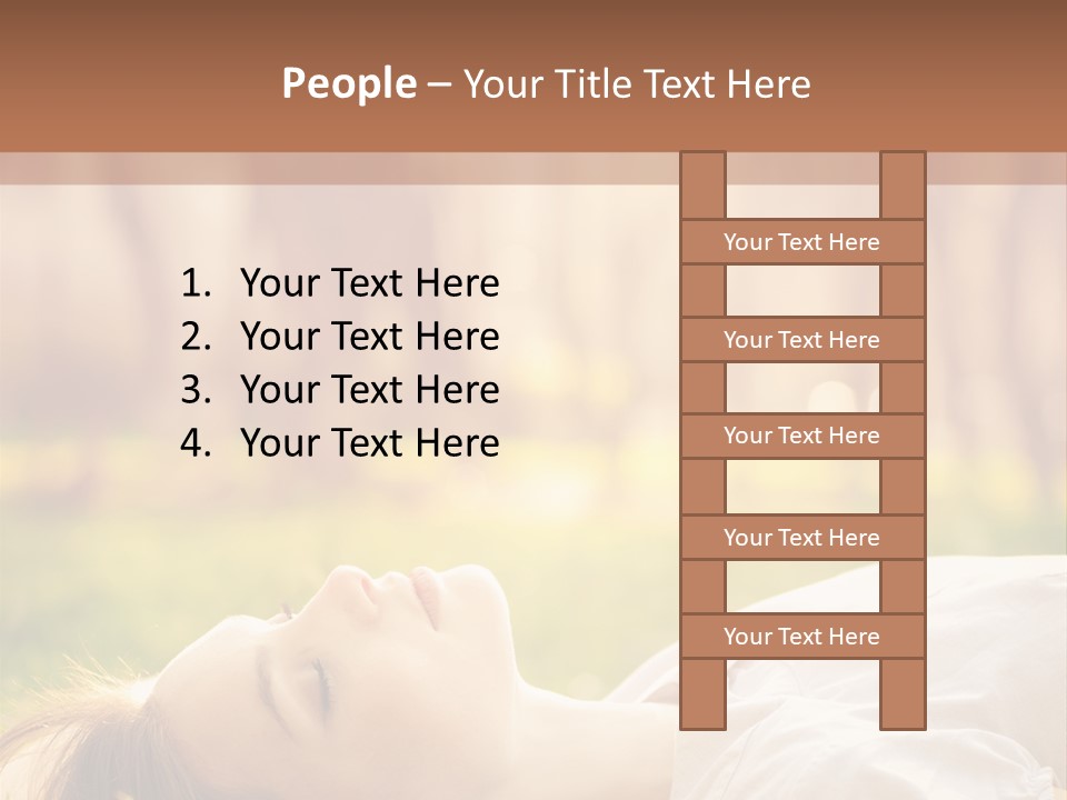 Springtime Fun Looking PowerPoint Template