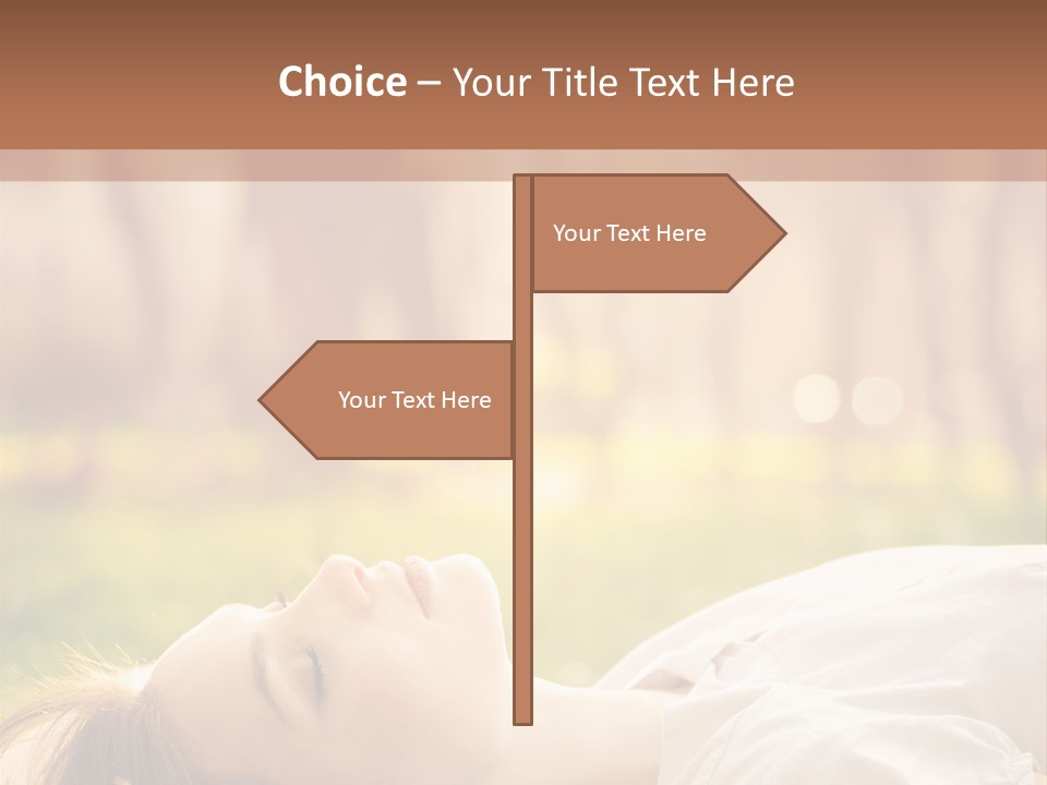 Springtime Fun Looking PowerPoint Template