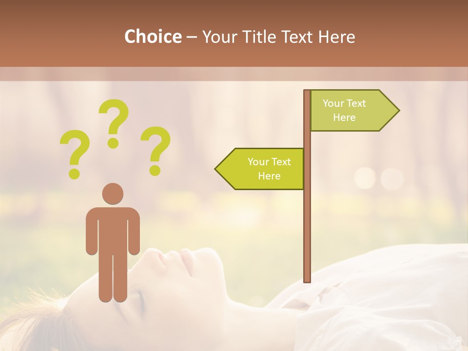 Springtime Fun Looking PowerPoint Template