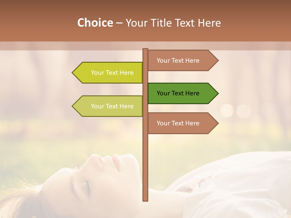 Springtime Fun Looking PowerPoint Template