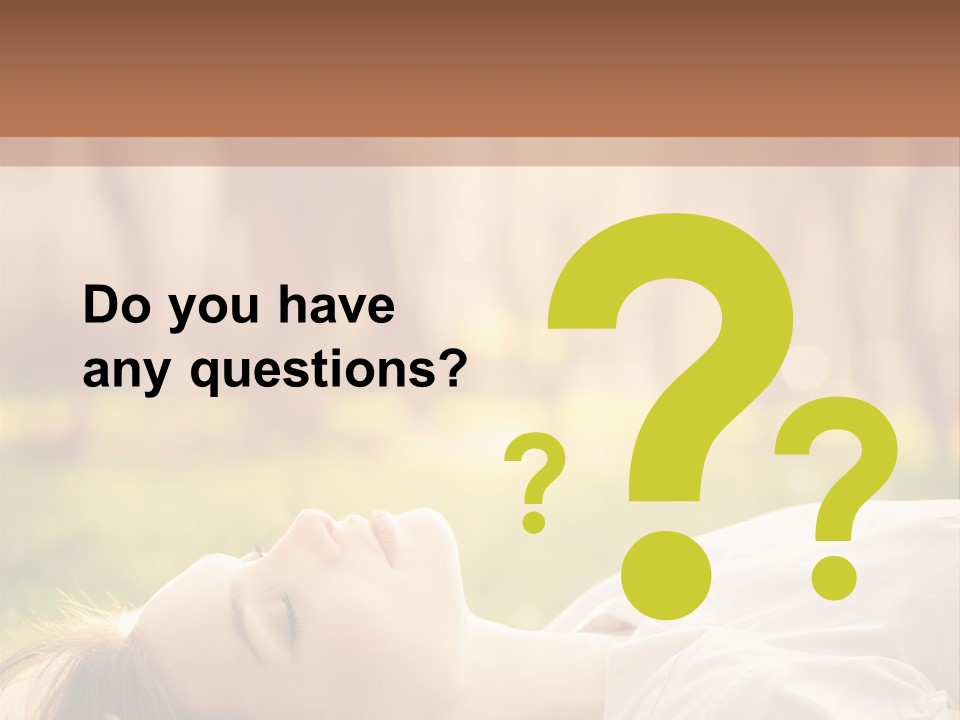 Springtime Fun Looking PowerPoint Template