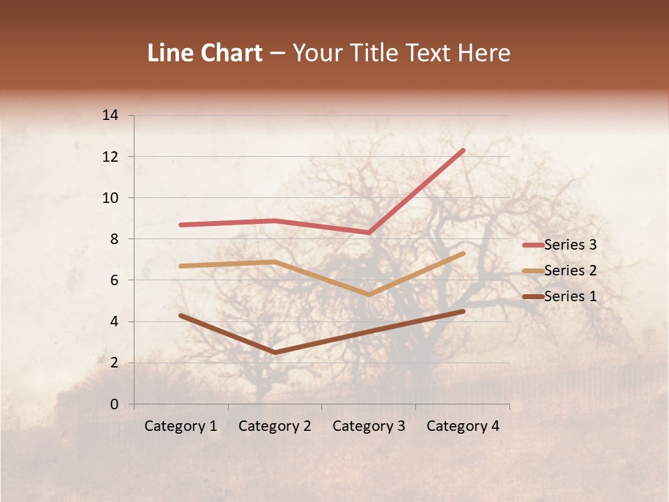 Grunge Elegant Winter PowerPoint Template